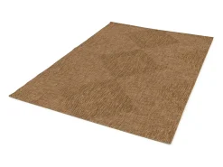 Online Alfombra exterior - geométrico aspecto yute - natural - 80 x 150 cm - GUINEA Color natural oscuro