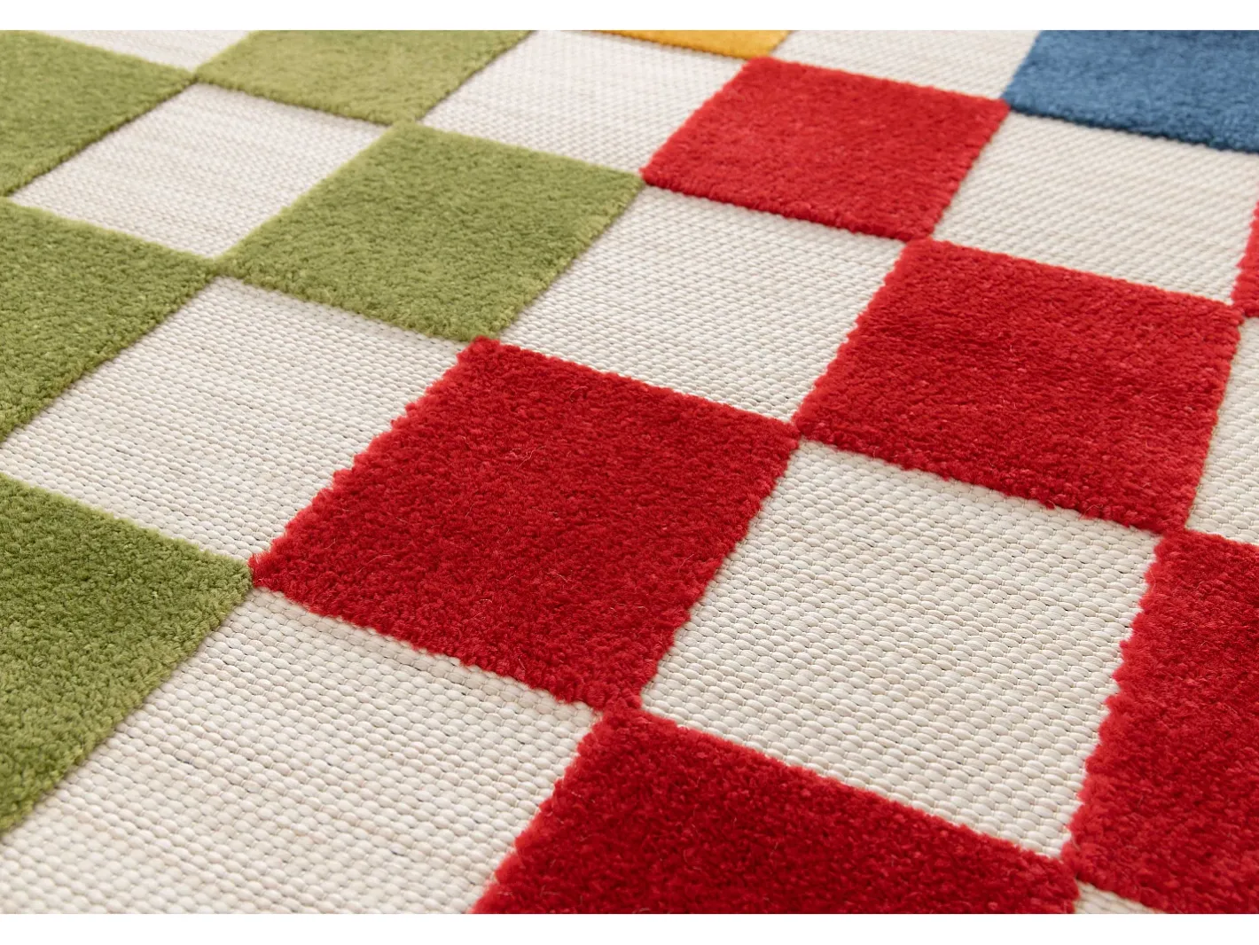 Alfombra De Exterior-Alfombra exterior - geométrico con relieve - - 80 x 150 cm - MILA Multicolor