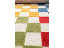 Alfombra De Exterior-Alfombra exterior - geométrico con relieve - - 80 x 150 cm - MILA Multicolor