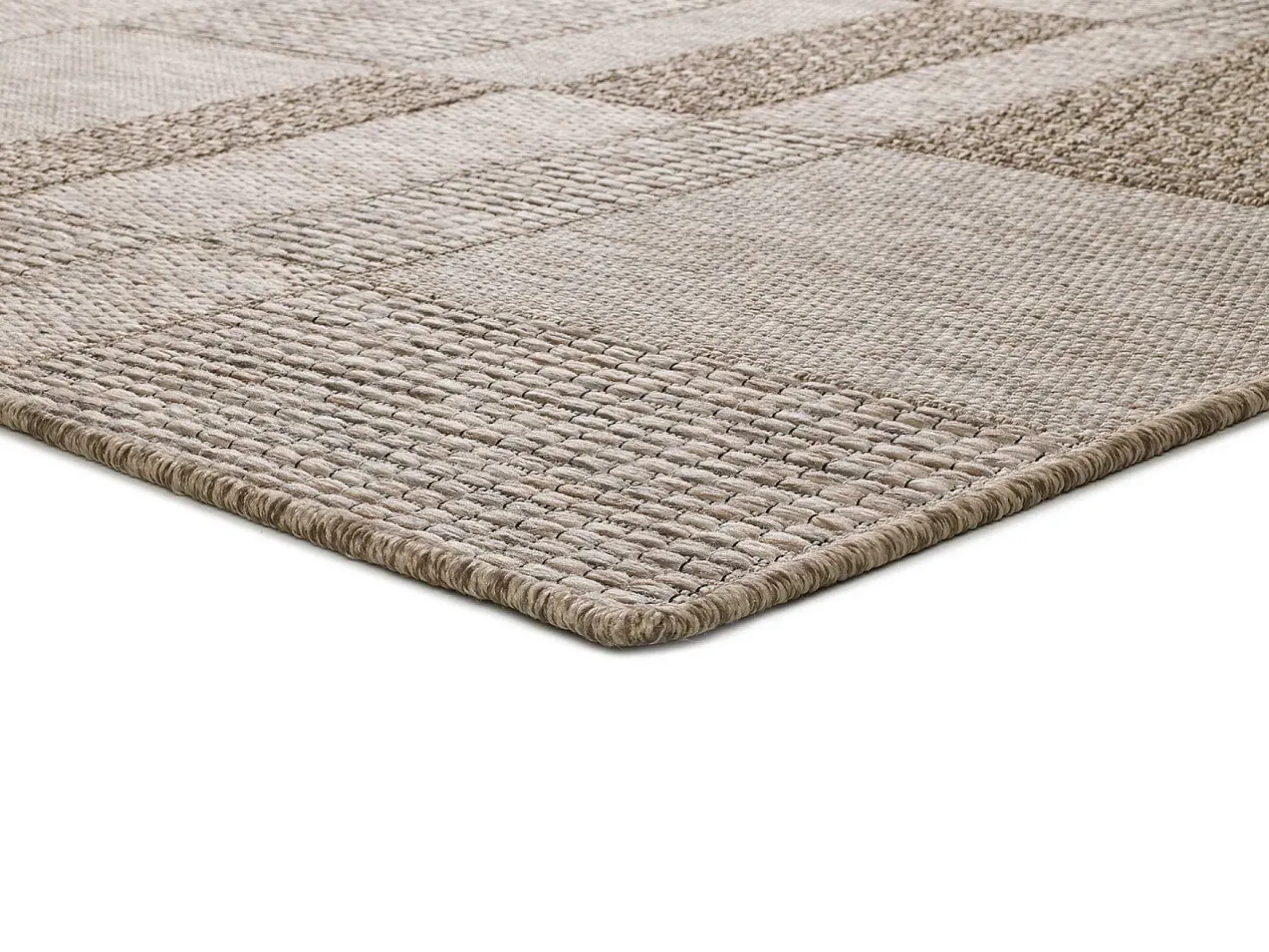 Alfombra exterior - interior-exterior - natural - 152 x 230 cm - ORIA Beige Outlet