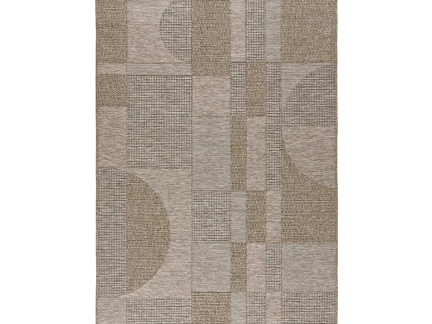 Alfombra exterior - interior-exterior - natural - 152 x 230 cm - ORIA Beige Outlet