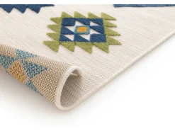 Sale Alfombra exterior - étnico con relieve - - 120 x 170 cm - MILA Multicolor