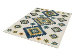 Sale Alfombra exterior - étnico con relieve - - 120 x 170 cm - MILA Multicolor