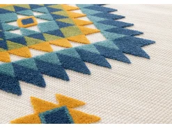 Sale Alfombra exterior - étnico con relieve - - 120 x 170 cm - MILA Multicolor