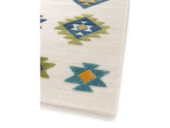 Sale Alfombra exterior - étnico con relieve - - 120 x 170 cm - MILA Multicolor