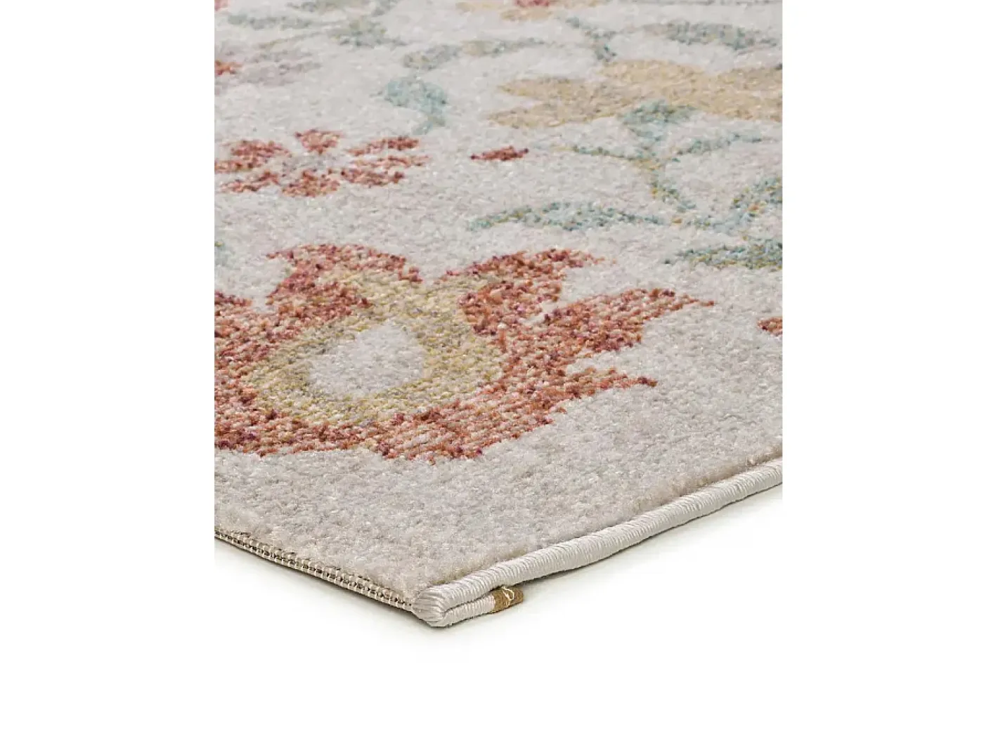 New Alfombra exterior - motivos florales - - 80 x 150 cm - SAMARA Beige / Multicolor