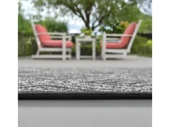 the carpet Alfombra Exterior Interior diseño moderno - Antracita - 120 x 160 cm - CALGARY Gris antracita New