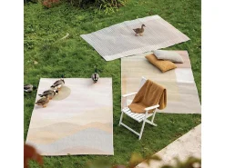Vivaraise Alfombra De Exterior-Alfombra exterior Miria Multico 120 x 170 cm Gris