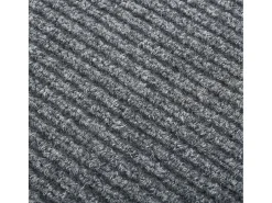 Clicnbuy Alfombra De Cocina-Alfombra felpudo atrapasuciedad 100x100 cm Gris