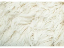 Alfombra De Salón|Alfombra Redonda-Alfombra Flokati de Grecia diámetro 70 cm Naturaleza Flokos XXL Color natural claro