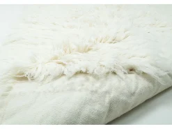 Outlet Alfombra Flokati de Grecia 300x400 cm Naturaleza Flokos XXL Color natural claro