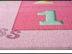 the carpet Alfombra Happy Life Juego Princesa - - 140x200 cm Rosa New
