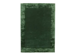 Alfombra De Salón-Alfombra hecha a mano Alfombra hecha a mano de lana y viscosa - 160x230cm - - Ascot Verde