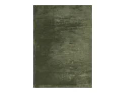 Alfombra HUARTE de pelo corto suave lavable bosque 140x200 cm Verde
