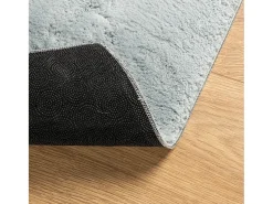 Alfombra De Cocina-Alfombra HUARTE de pelo corto suave y lavable 140x200 cm Azul