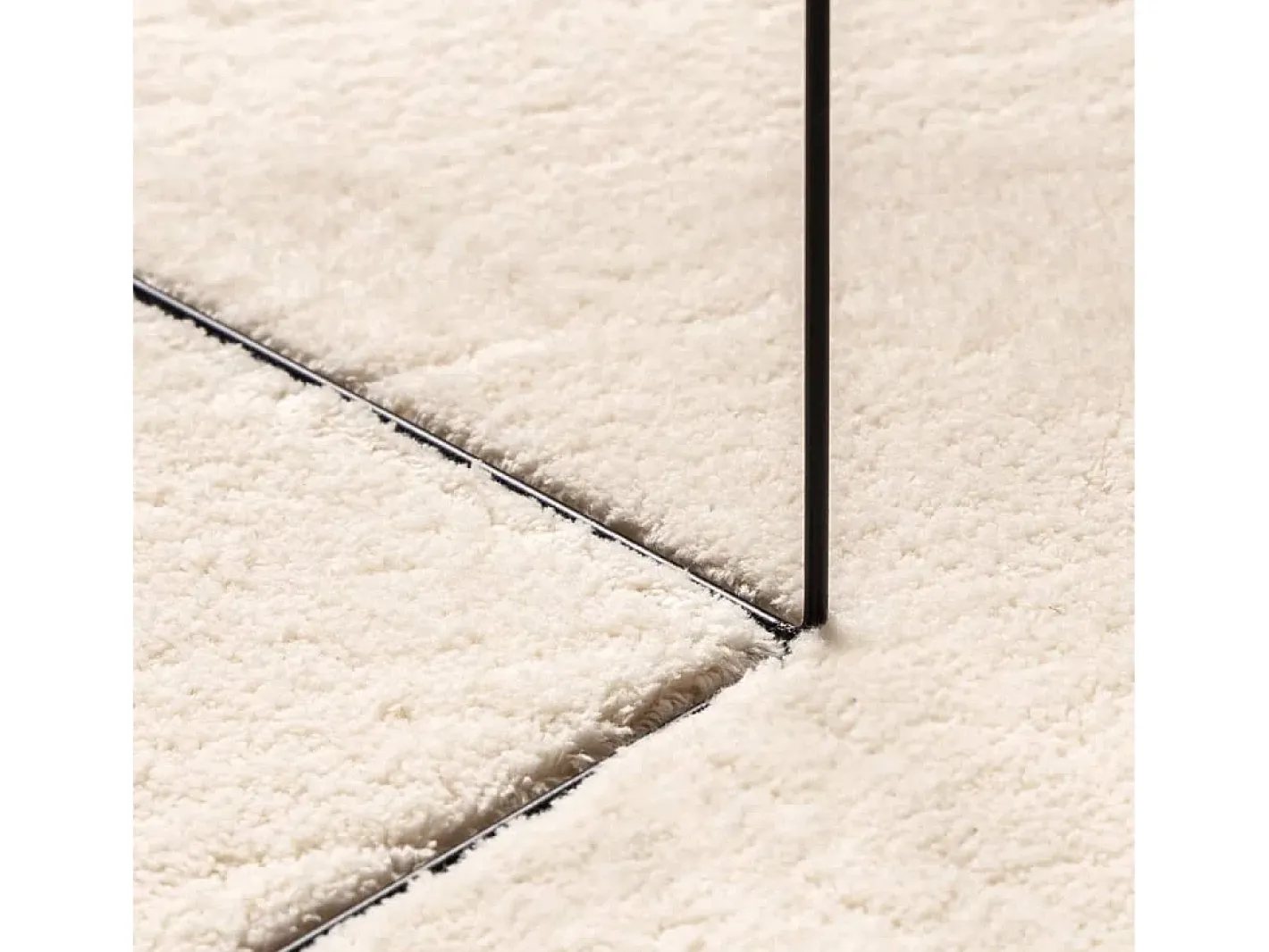 Sale Alfombra HUARTE de pelo corto suave y lavable 80x250 cm Beige