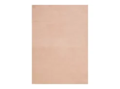 Alfombra HUARTE de pelo corto suave lavable rojo claro 160x230 cm Rosa Online