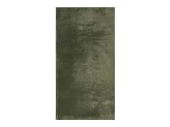 Alfombra HUARTE de pelo corto suave y lavable bosque 60x110cm Verde Clearance