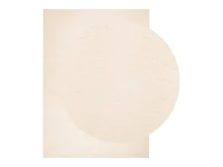 Hot Alfombra HUARTE de pelo corto suave y lavable 140x200 cm Beige