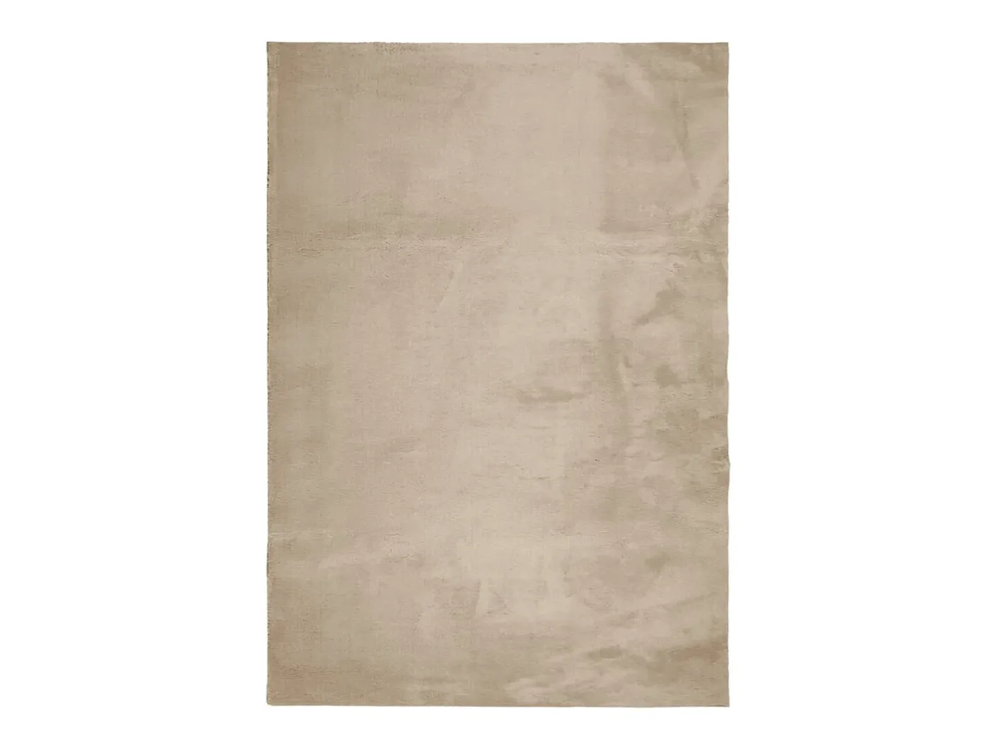 Alfombra De Cocina-Alfombra HUARTE de pelo corto suave y lavable arena 160x230 cm Marru00f3n