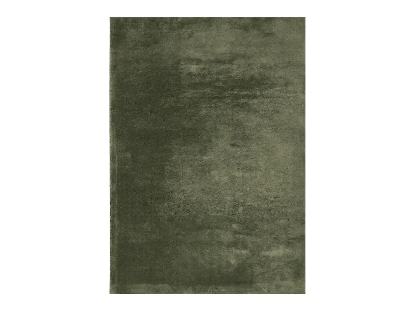 Alfombra De Cocina-Alfombra HUARTE de pelo corto suave y lavable color bosque 240x340 cm Verde