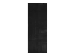 Best Alfombra HUARTE de pelo corto suave y lavable negra 80x200 cm Negro