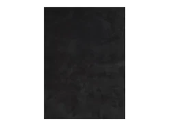 Alfombra De Cocina-Alfombra HUARTE de pelo corto suave y lavable negra 160x230 cm Negro