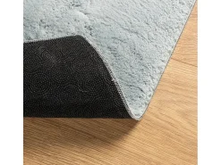 Discount Alfombra HUARTE de pelo corto suave y lavable 160x230 cm Azul