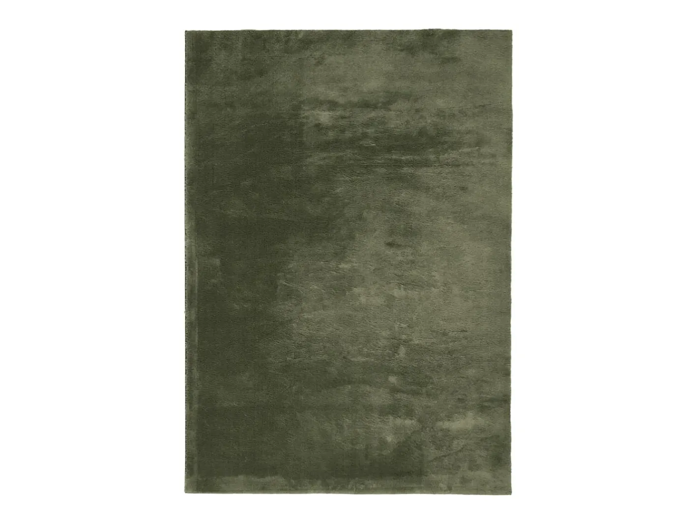 Alfombra De Cocina-Alfombra HUARTE de pelo corto suave lavable bosque 200x280 cm Verde