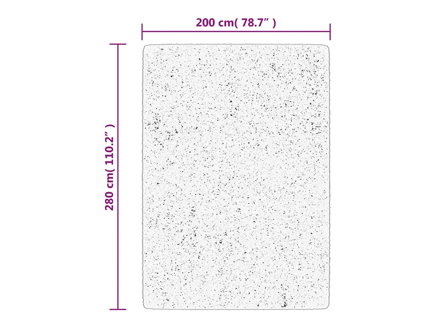 Alfombra De Cocina-Alfombra HUARTE de pelo corto suave lavable bosque 200x280 cm Verde