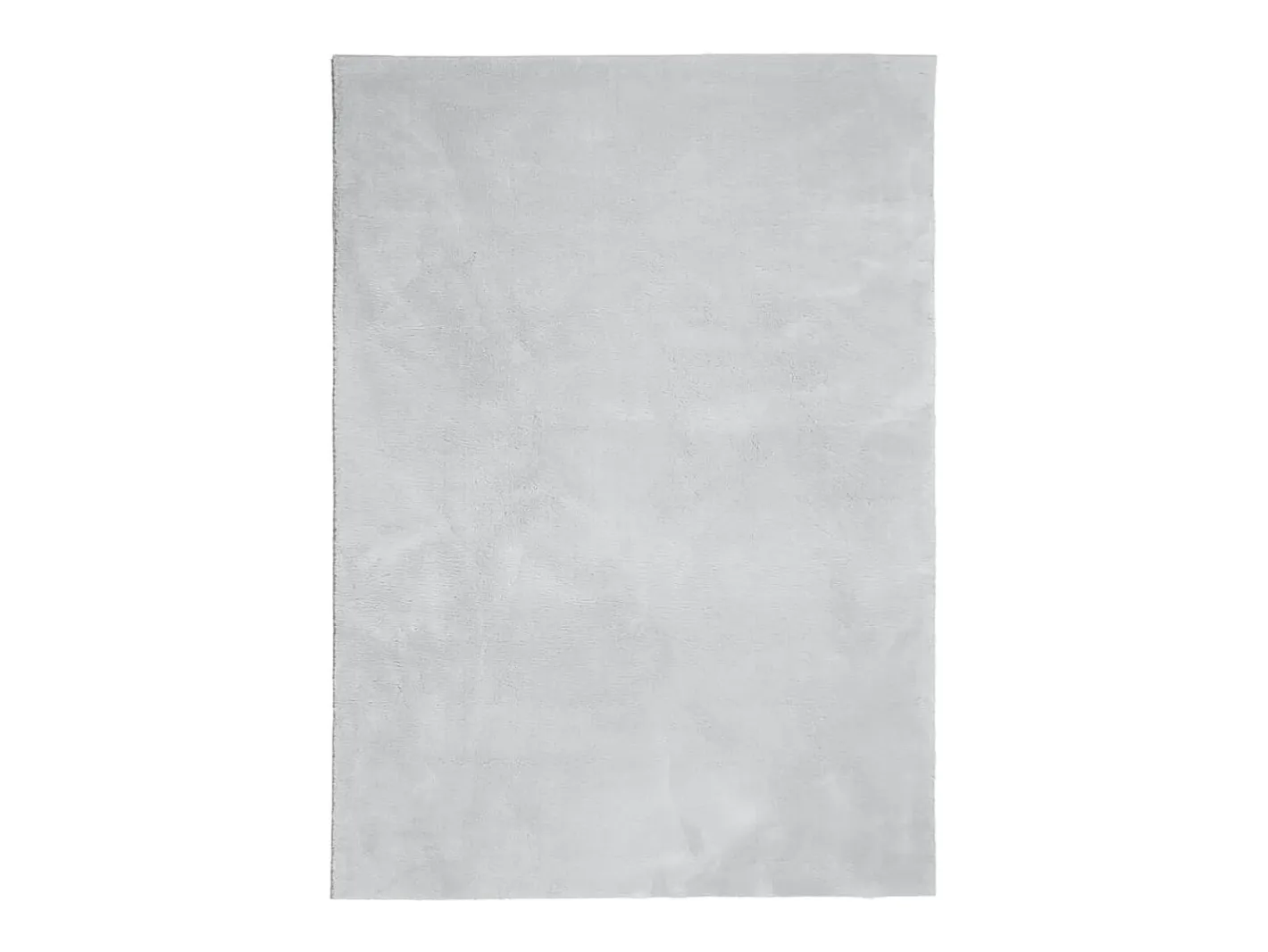 Alfombra HUARTE de pelo corto suave y lavable en 160x230 cm Gris New