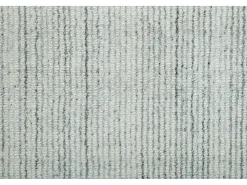 Alfombra De Salón-Alfombra Hygge de viscosa y lana 190x290 cm plata Boston Plateado