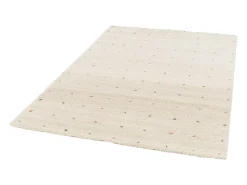 Sale Sweeek Alfombra infantil de lunares, alfombra interior y multicolor Crema