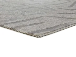 Alfombra De Salón-Alfombra interior - abstracto - plata - 80 x 150 cm - HL-AFRICA Plateado