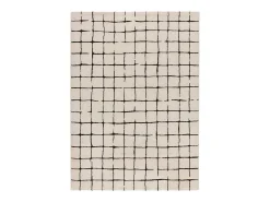 Alfombra interior - abstracto - - 133 x 190 cm - RETRO Blanco Sale