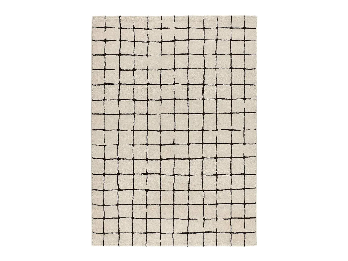Alfombra De Salón-Alfombra interior - abstracto - - 200 x 290 cm - RETRO Blanco