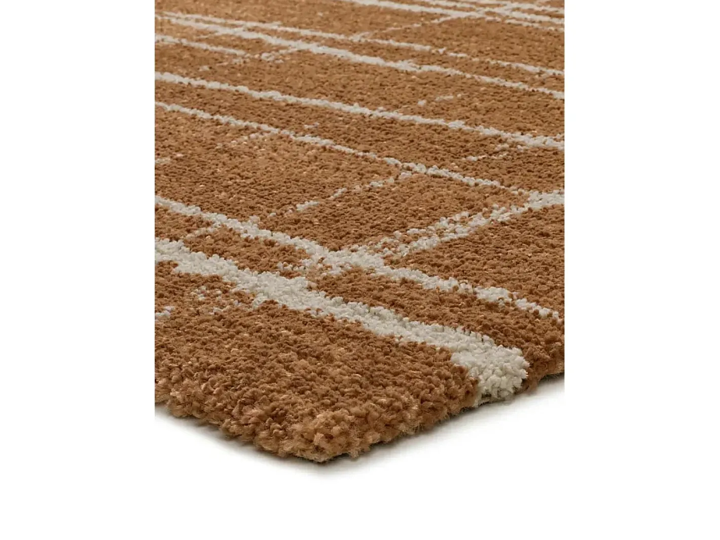 Alfombra interior - abstracto - cobre - 120 x 170 cm - VENUS Cobrizo Best