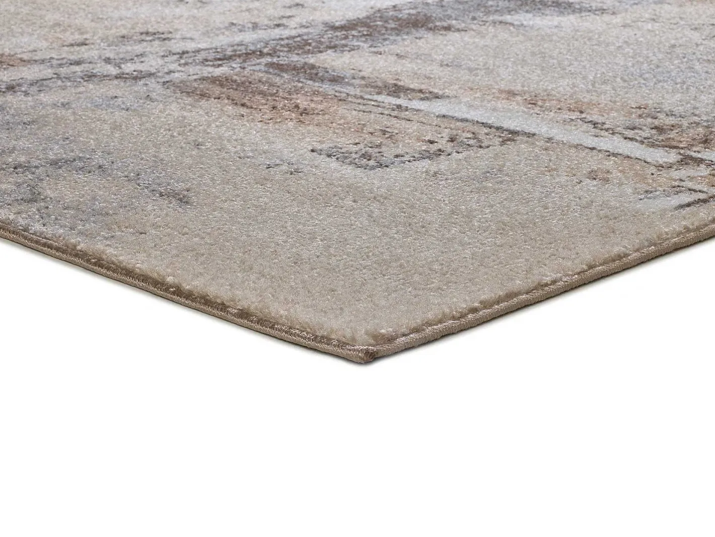 Discount Alfombra interior - abstracto - - 120 x 170 cm - AYDIN Beige