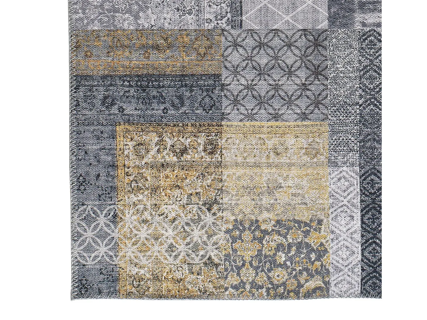 Clearance Alfombra interior - abstracto - - 120 x 170 cm - NEILA Gris