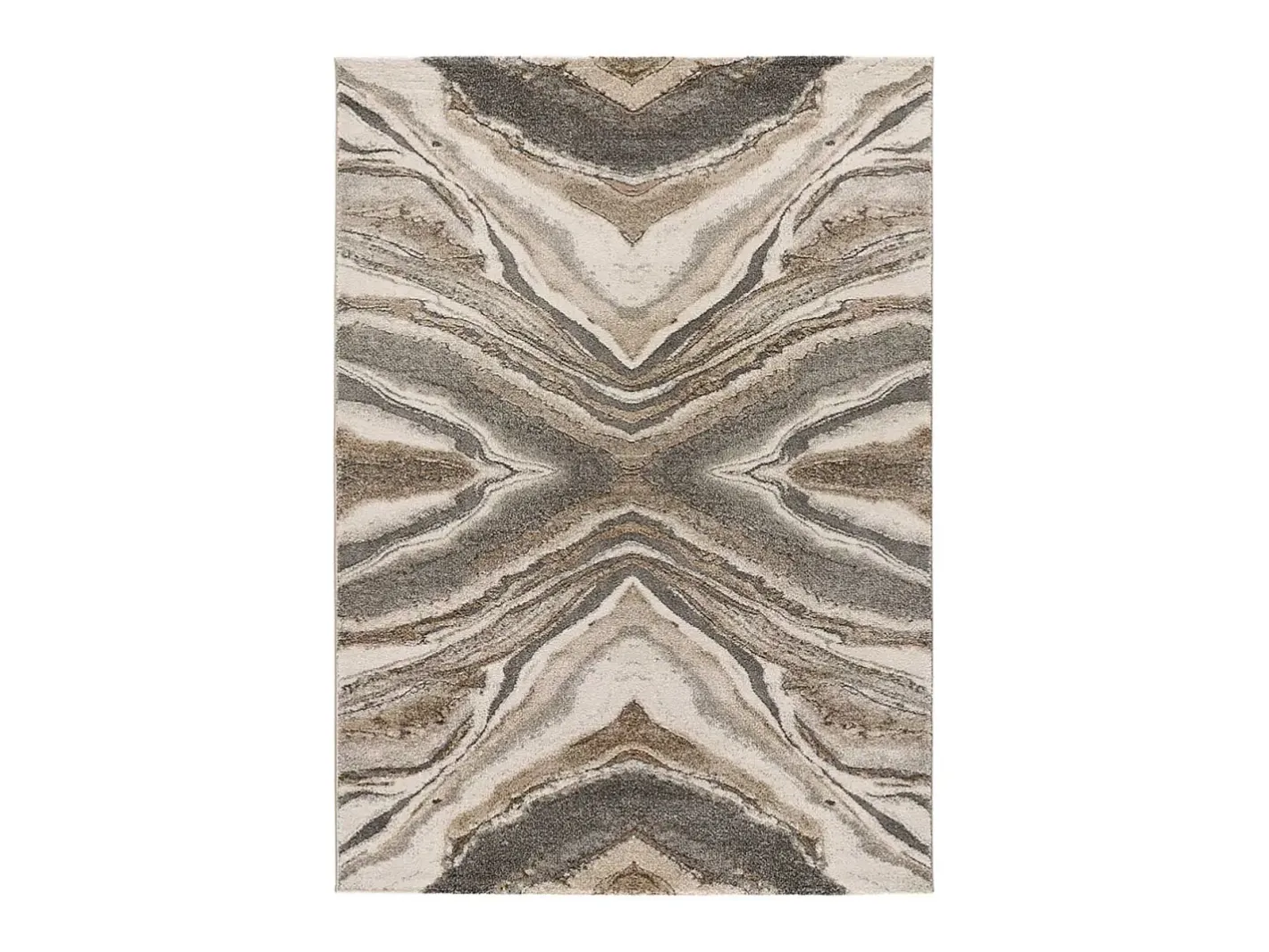 Alfombra interior - abstracto - - 80 x 150 cm - WEIMAR Beige Outlet