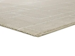 Alfombra De Salón-Alfombra interior - abstracto - - 80 x 150 cm - HL-ETHNIC Crema