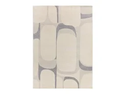 Alfombra interior - abstracto - beige / gris - 80 x 150 cm - PORTO Gris / Beige Sale