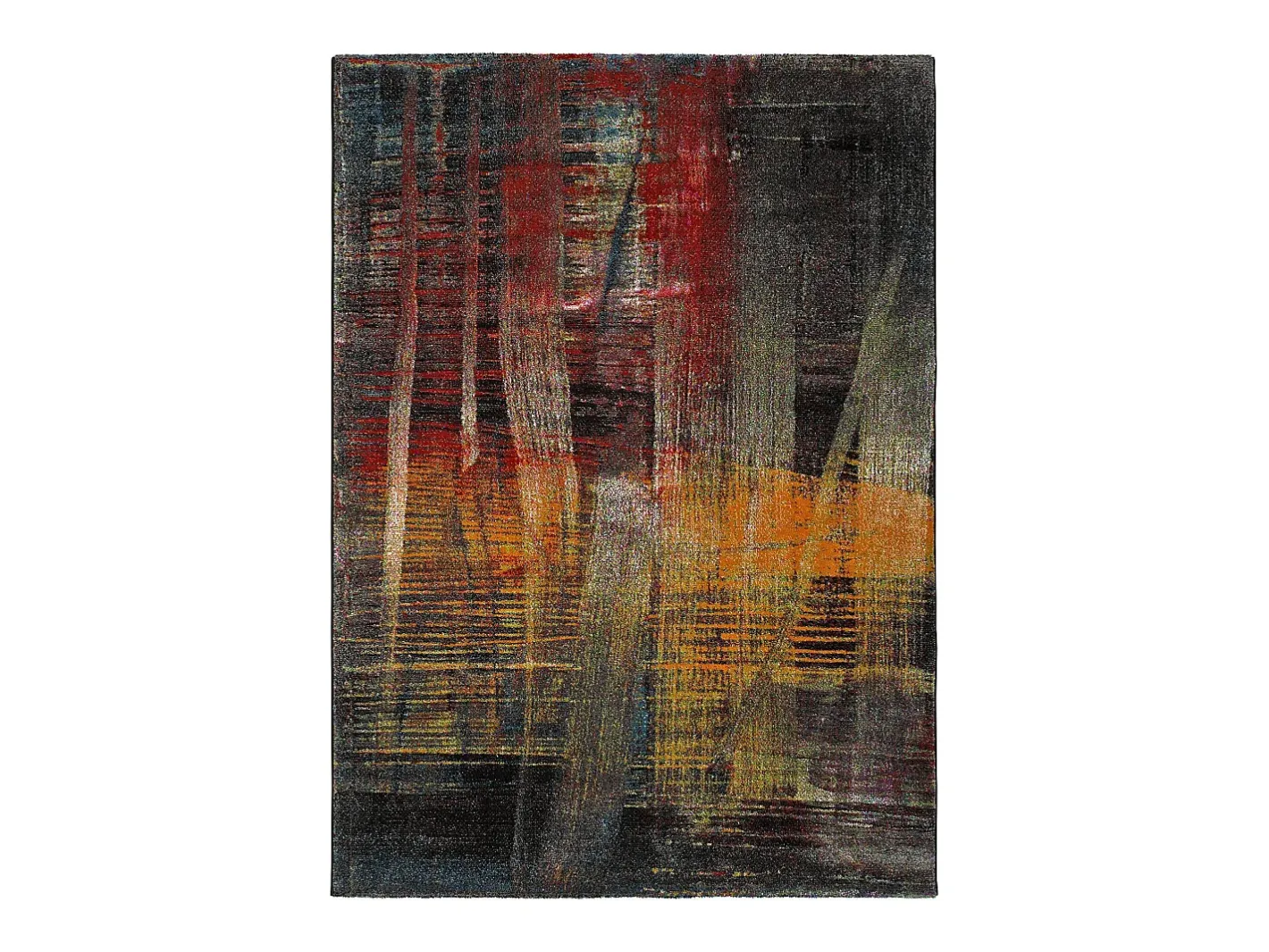 Alfombra interior - abstracto - - 60 x 120 cm - BIANCA Multicolor Best