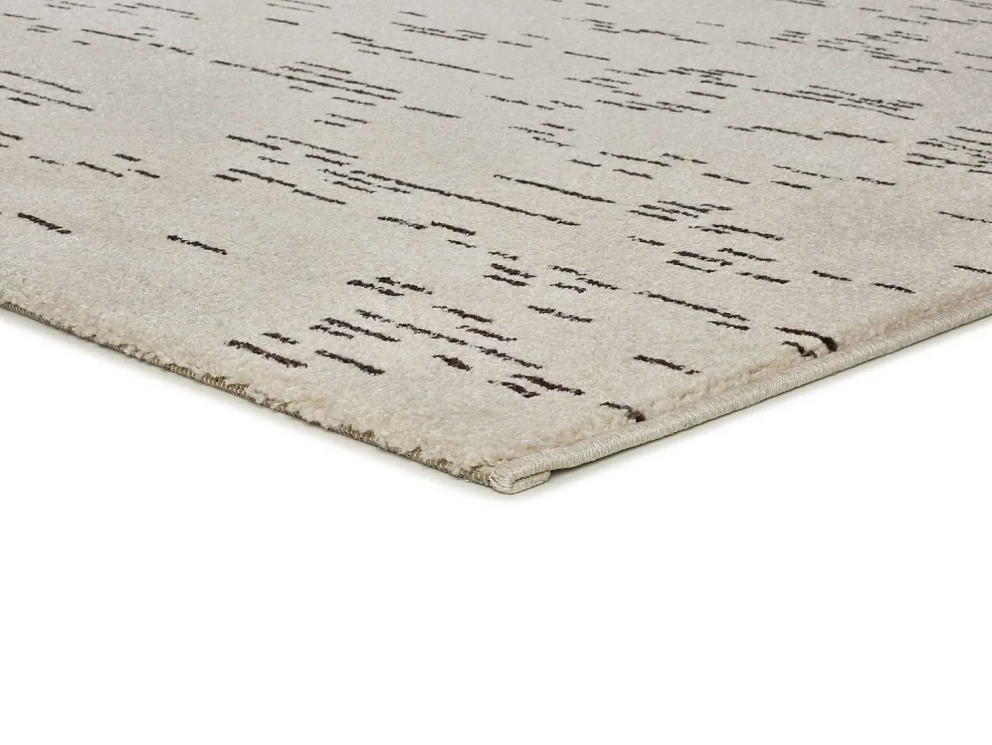 Alfombra interior - abstracto - - 80 x 150 cm - RETRO Blanco Outlet