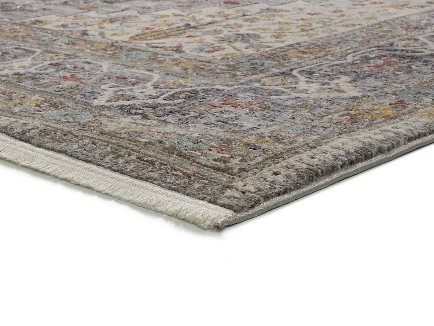 Online Alfombra interior - abstracto - gris - 120 x 170 cm - SAROUGH Gris / Beige
