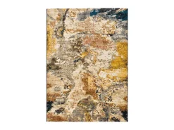 Alfombra De Salón-Alfombra interior - abstracto - - 80 x 150 cm - ANOUK Multicolor