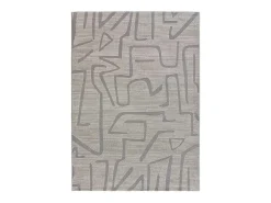 Alfombra De Salón-Alfombra interior - abstracto - plata - 200 x 300 cm - HL-AFRICA Plateado