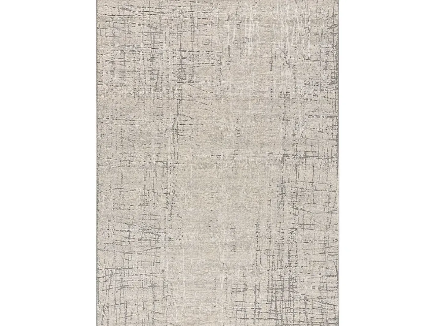 Clearance Alfombra interior - abstracto - plata - 160 x 230 cm - SENSATION Gris