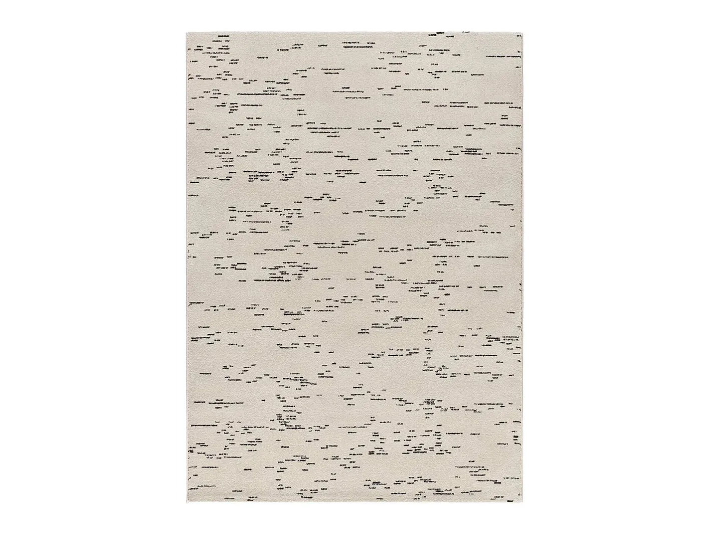 Alfombra interior - abstracto - - 133 x 190 cm - RETRO Blanco Hot