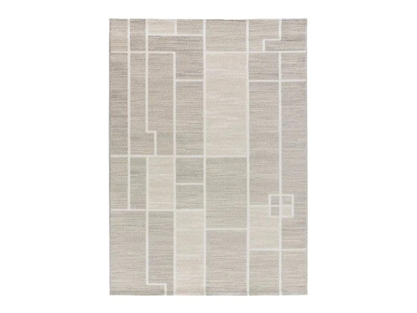 Outlet Alfombra interior - abstracto - - 80 x 150 cm - HL-ORIGIN Crema